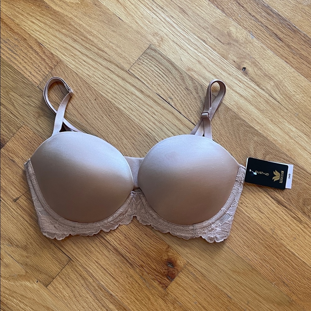 Wacoal Self-Assured Push Up Underwire Strapless Bra. Size 34D. Roebuck. NWT! - Picture 5 of 16